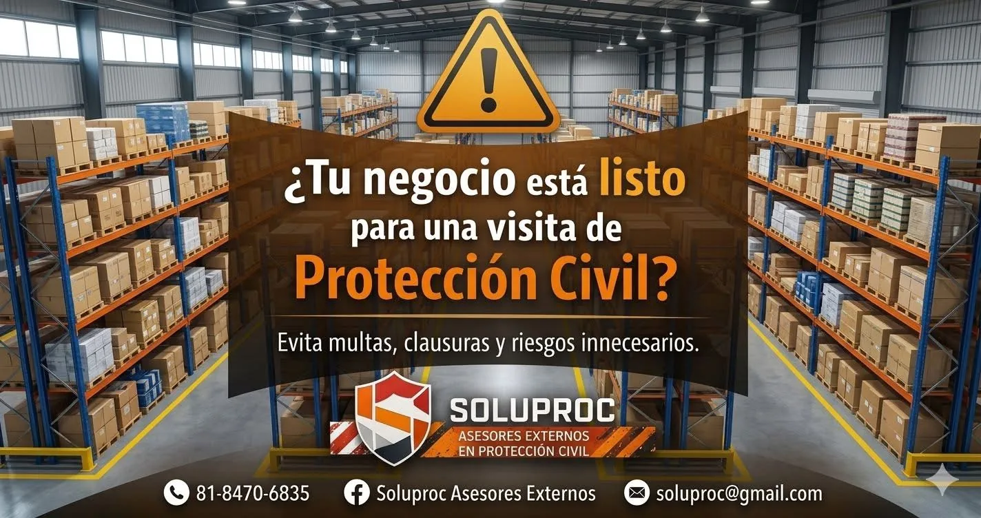 Empresa preparada para una visita de Protección Civil